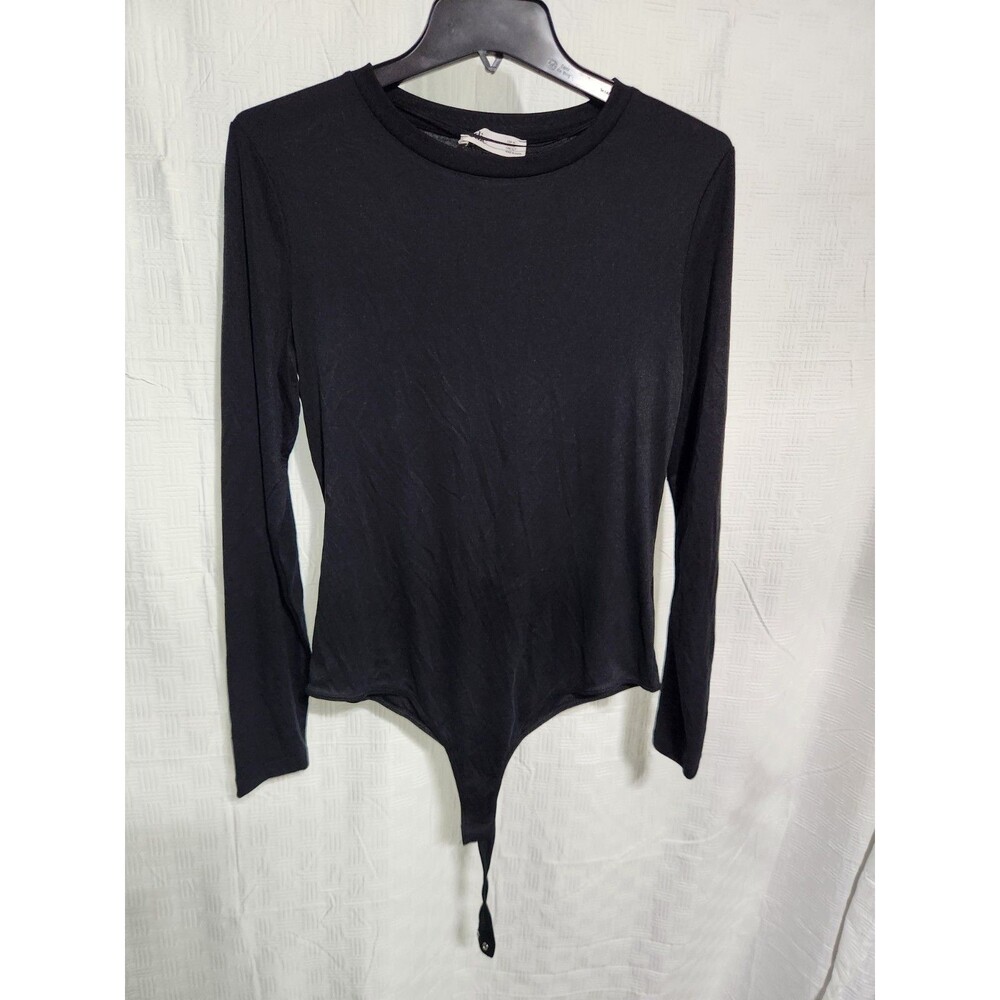 NWT Elodie Women Black Bodysuit XL